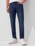 Men’s Dark Blue Slim Fit Stretch Denim Jeans